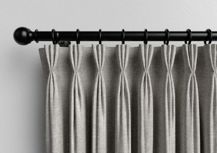 Atina (Blackout), Mottled Grey - Made to Measure Curtains - Image 11